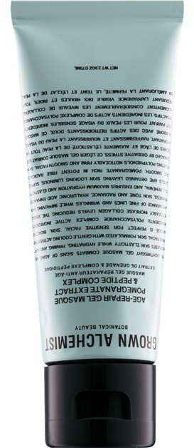 Grown Alchemist Activate zselés arcmaszk az öregedés jelei ellen  75 ml