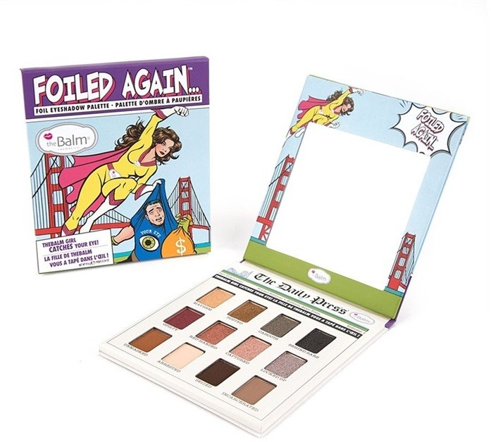 theBalm Foiled Again... szemhéjfesték paletták  9,6 g