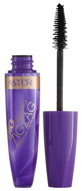 Astor Big & Beautiful ZigZag szempillaspirál a dús pillákért keratinnal árnyalat 800 Black 12 ml