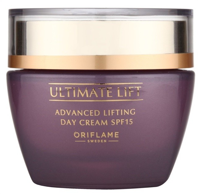 Oriflame Novage Ultimate Lift nappali liftinges kisimító krém SPF 15  50 ml