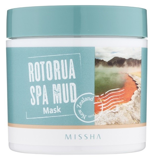 Missha Rotorua Spa Mud arcmaszk a kitágult pórusokra  95 g