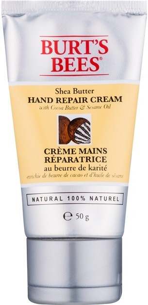 Burt’s Bees Shea Butter Cocoa Butter & Sesame Oil kézkrém kakaóvajjal  50 g