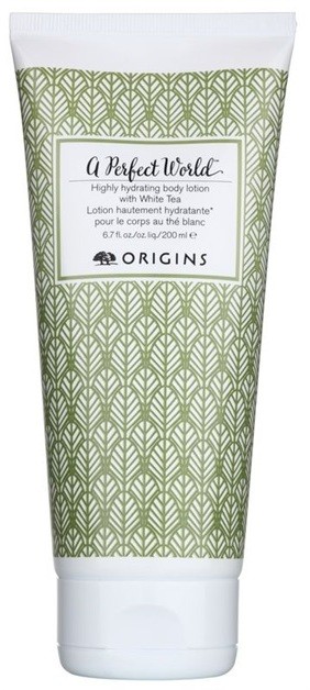 Origins A Perfect World™ mélyhidratáló testtej fehér teával  200 ml