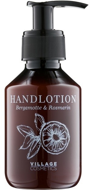 Village Herbal Bergamot & Rosemary kézkrém  150 ml
