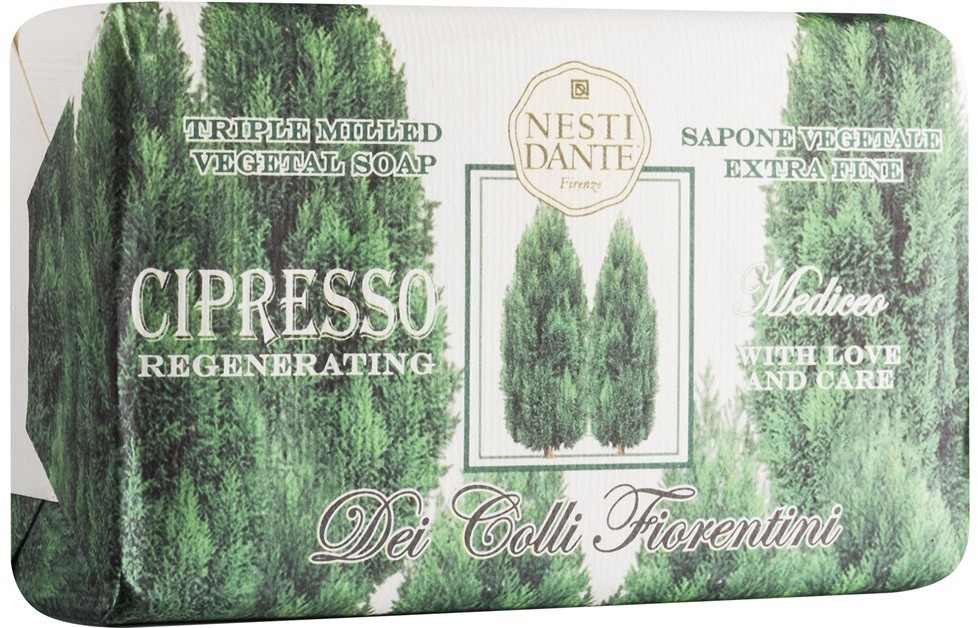 Nesti Dante Dei Colli Fiorentini Cypress Regenerating természetes szappan  250 g