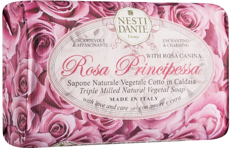 Nesti Dante Rose Principessa természetes szappan  150 g
