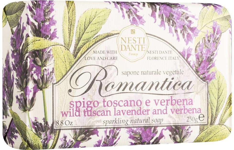 Nesti Dante Romantica Wild Tuscan Lavender and Verbena természetes szappan  250 g