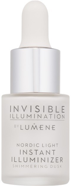 Lumene Invisible Illumination bőrvilágosító az arcra és szemkörüli területekre Shimmering Dusk 15 ml