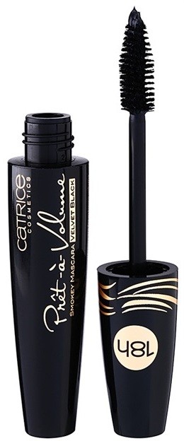 Catrice Pret-a-Volume szempillaspirál az ívelt és szétválasztott pillákért árnyalat 010 Velvet Black 11 ml