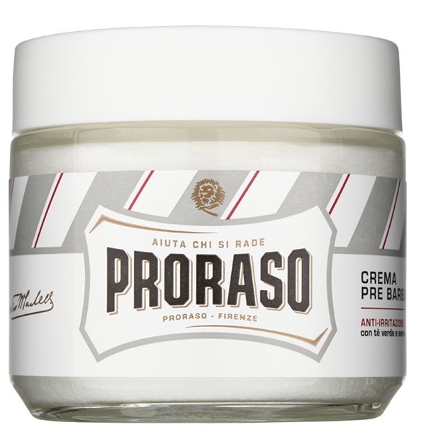 Proraso White borotválkozás előtti krém az érzékeny arcbőrre  100 ml