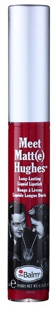 theBalm Meet Matt(e) Hughes hosszantartó folyékony rúzs árnyalat Dedicated 7,4 ml