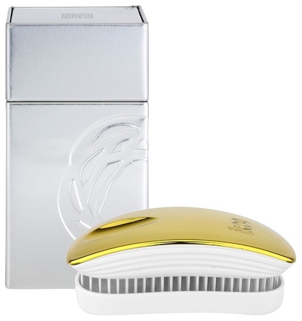 ikoo Metallic Pocket hajkefe Soleil White