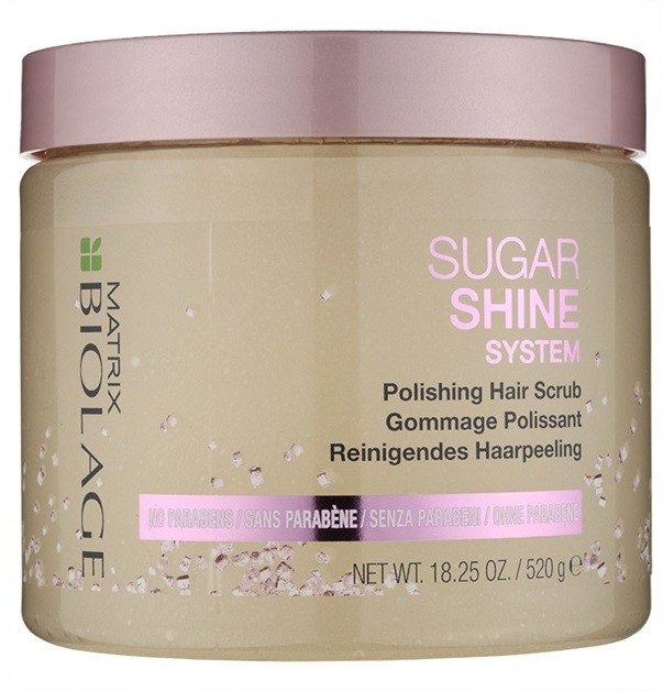 Matrix Biolage Sugar Shine hajpeeling parabénmentes  520 g