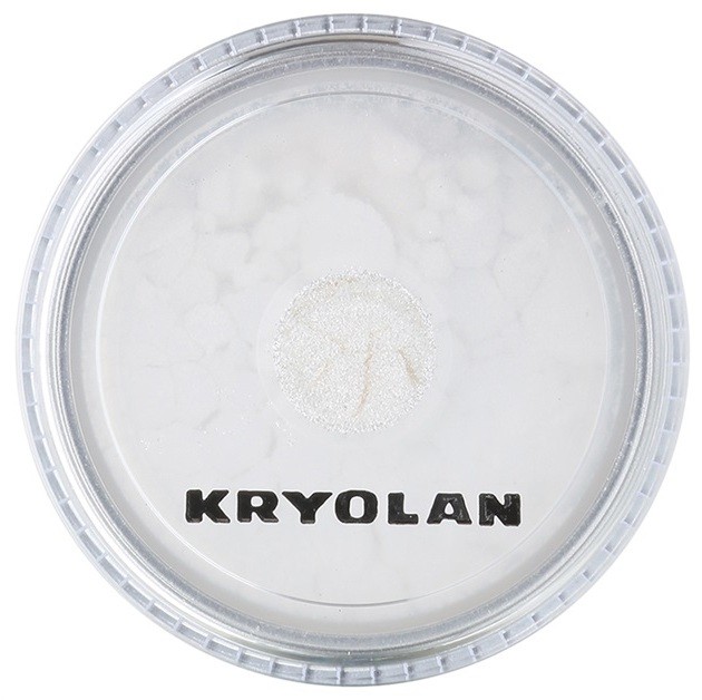 Kryolan Basic Face & Body csillogó por arcra és testre árnyalat Silver 3 g