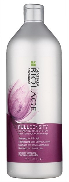 Matrix Biolage Advanced Fulldensity sampon a haj átmérőjének megerősítésére, azonnali hatással parabénmentes  1000 ml