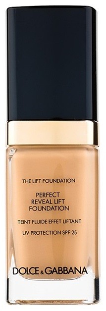Dolce & Gabbana The Foundation The Lift Foundation make-up liftinges hatással SPF 25 árnyalat Warm Rose 130 30 ml