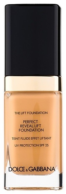 Dolce & Gabbana The Foundation The Lift Foundation make-up liftinges hatással SPF 25 árnyalat Rose Beige 140 30 ml