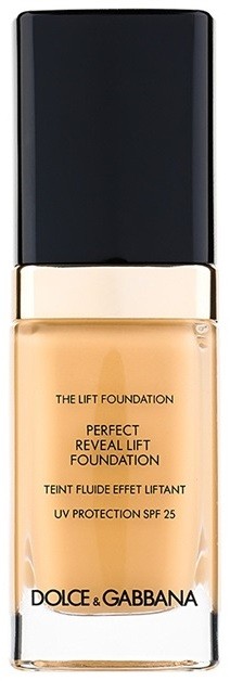 Dolce & Gabbana The Foundation The Lift Foundation make-up liftinges hatással SPF 25 árnyalat Caramel 110 30 ml