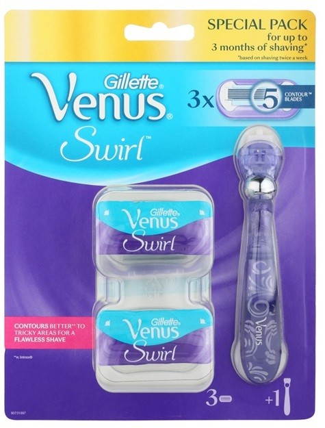 Gillette Venus Swirl borotva tartalék pengék 3 db