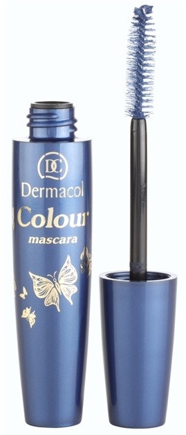 Dermacol Colour Mascara extra dúsító szempillaspirál árnyalat No.2 Navy Blue 10 ml