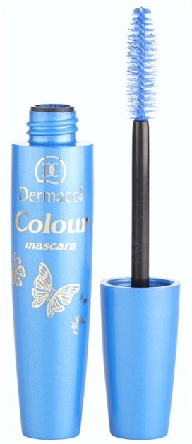 Dermacol Colour Mascara extra dúsító szempillaspirál árnyalat No.1 Electric Blue 10 ml