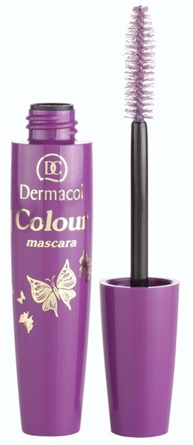 Dermacol Colour Mascara extra dúsító szempillaspirál árnyalat No.4 Violet 10 ml