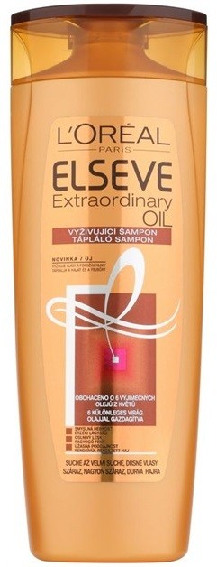 L’Oréal Paris Elseve Extraordinary Oil sampon a nagyon száraz hajra  400 ml