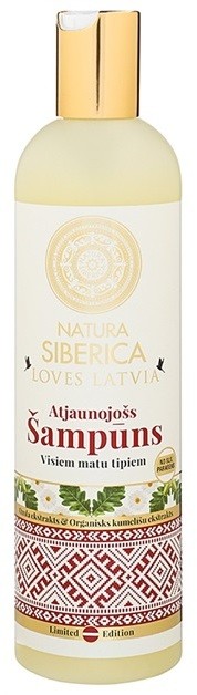 Natura Siberica Loves Latvia megújító sampon hajra hajra  400 ml