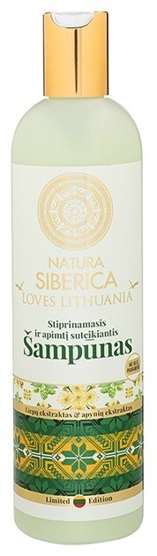 Natura Siberica Loves Lithuania erősítő sampon  400 ml