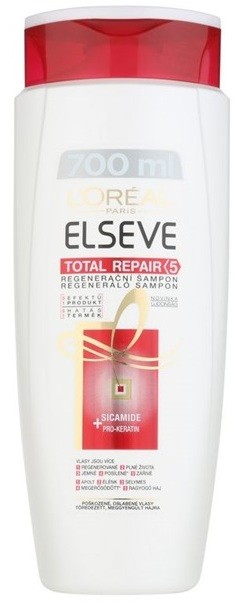 L’Oréal Paris Elseve Total Repair 5 regeneráló sampon  700 ml