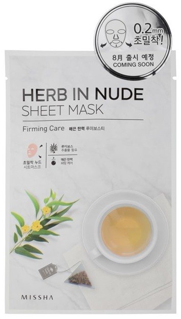 Missha Herb in Nude feszesítő arcmaszk  23 g