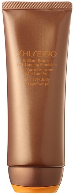 Shiseido Sun Self-Tanning önbarnító emulzió testre és arcra  100 ml