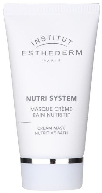 Institut Esthederm Nutri System tápláló krémmaszk fiatalító hatással  75 ml