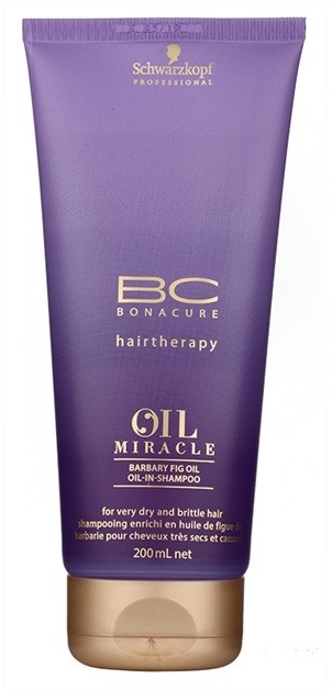 Schwarzkopf Professional BC Bonacure Oil Miracle Barbary Fig Oil megújító sampon a nagyon száraz és sérült hajra  200 ml