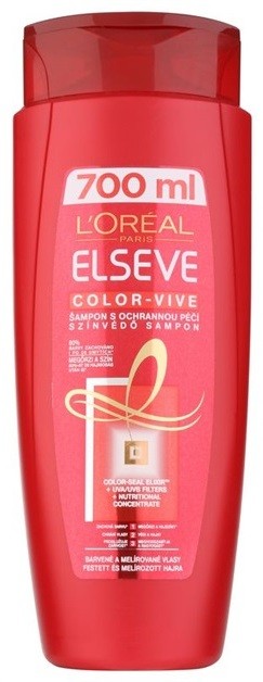 L’Oréal Paris Elseve Color-Vive sampon festett hajra  700 ml
