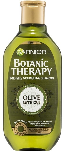 Garnier Botanic Therapy Olive tápláló sampon száraz és sérült hajra  400 ml