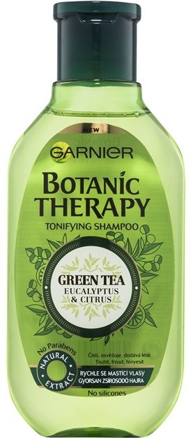 Garnier Botanic Therapy Green Tea sampon hajolajjal  250 ml