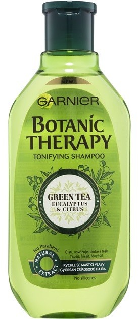 Garnier Botanic Therapy Green Tea sampon hajolajjal  400 ml