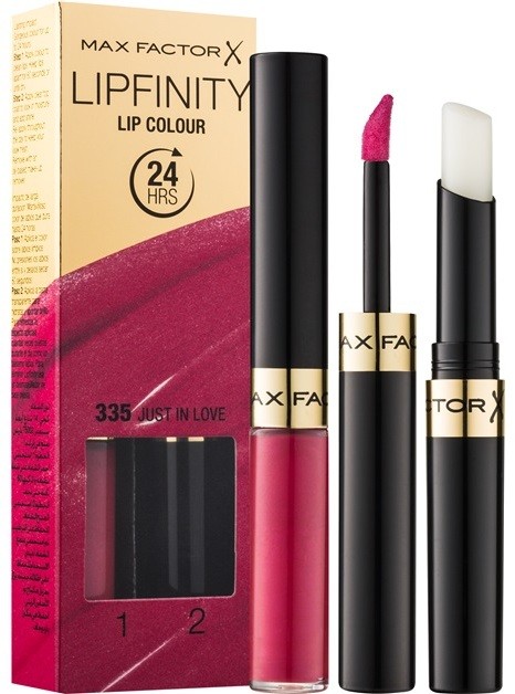 Max Factor Lipfinity hosszan tartó rúzs balzsammal árnyalat 335 Just In Love 2 db