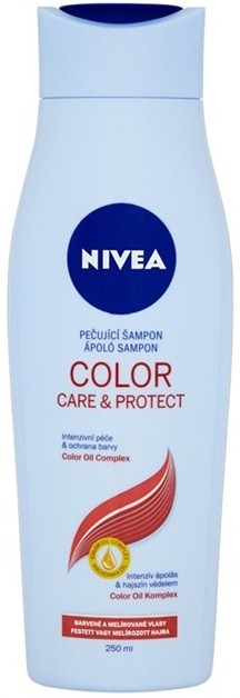 Nivea Color Care & Protect sampon a ragyogó színért makadámdió olajjal  250 ml