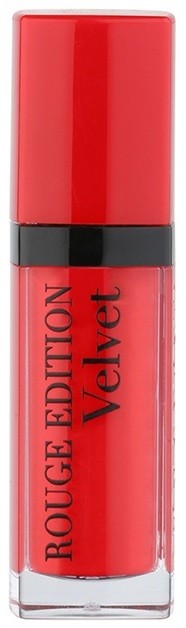 Bourjois Rouge Edition Velvet folyékony rúzs matt hatással árnyalat 03 Hot Pepper 7,7 ml