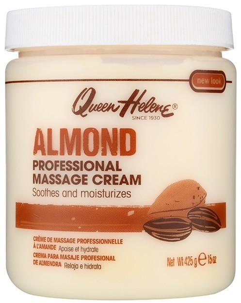 Queen Helene Almond masszázskrém arcra és testre  425 g