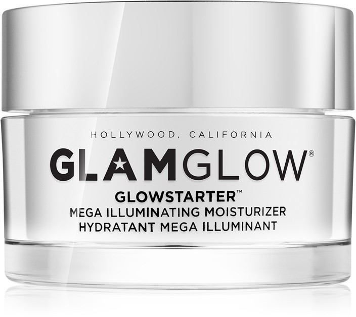 Glam Glow GlowStarter bőrvilágosító tonizáló krém hidratáló hatással árnyalat Nude Glow 50 ml