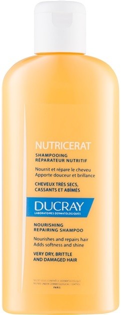Ducray Nutricerat tápláló sampon a haj regenerálásáért és megerősítéséért  200 ml