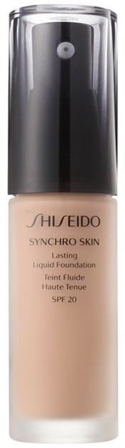 Shiseido Synchro Skin hosszan tartó make-up SPF 20 árnyalat Rose 3 30 ml