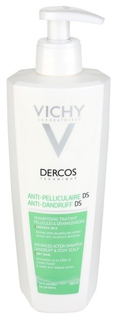 Vichy Dercos Anti-Dandruff korpásodás elleni sampon száraz hajra  390 ml