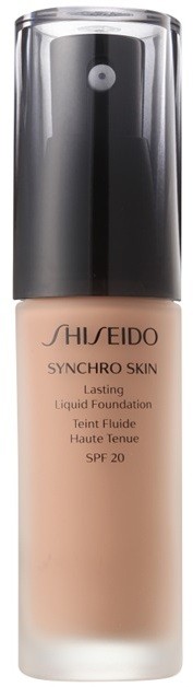 Shiseido Synchro Skin hosszan tartó make-up SPF 20 árnyalat Rose 4 30 ml