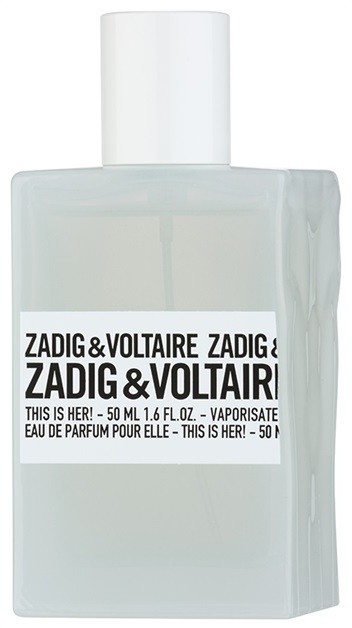 Zadig & Voltaire This Is Her! eau de parfum nőknek 50 ml