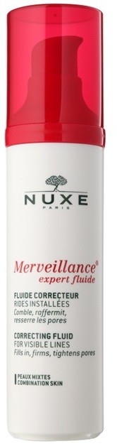Nuxe Merveillance korrekciós fluid a bőr kisimításáért és a pórusok minimalizásáért  50 ml