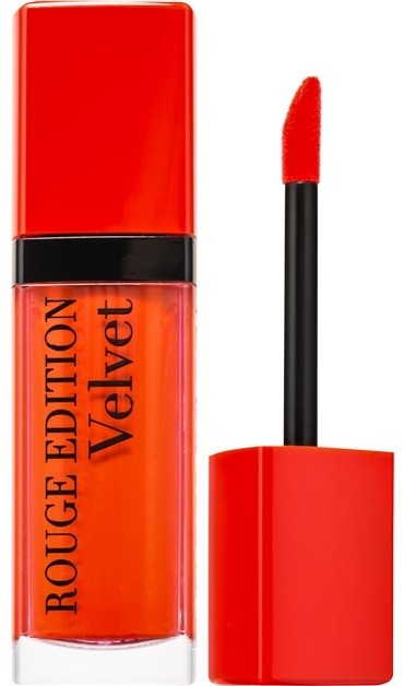 Bourjois Rouge Edition Velvet folyékony rúzs matt hatással árnyalat 20 Poppy Days 7,7 ml